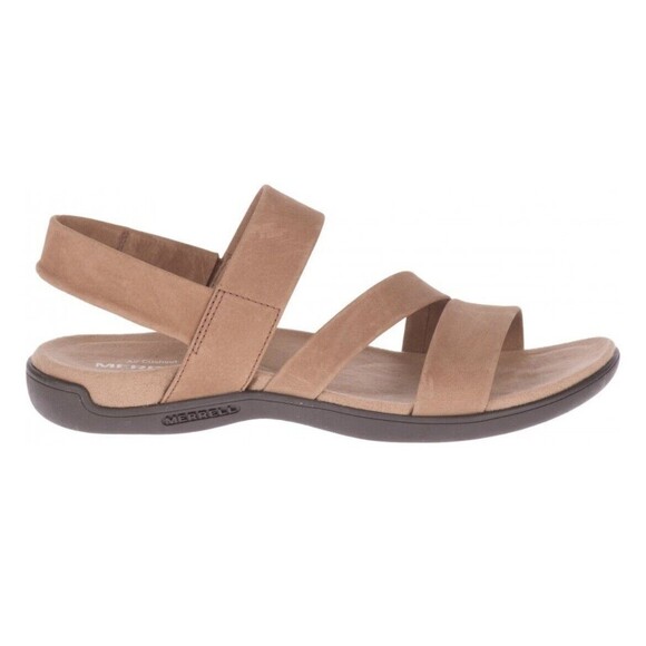 Merrell Womens District Kanoya Strap Comfort Slingback Sandals Shoes 7 Tan/Brown - Picture 1 of 16